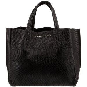 Ampersand As Apostrophe Black Tote